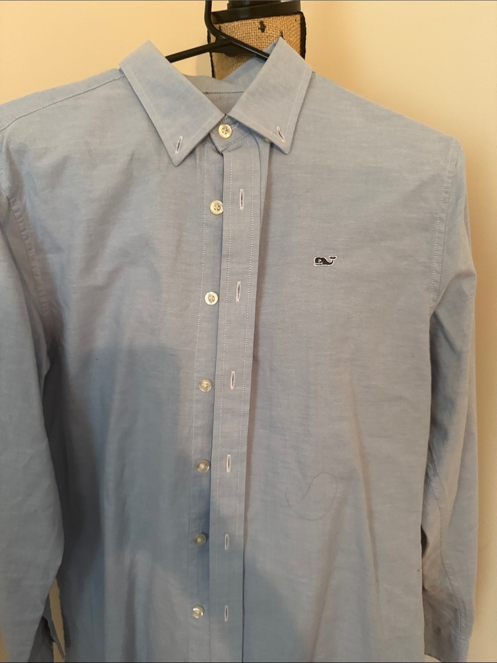Light Blue boys Button-Down Oxford Shirt Vineyard Vines